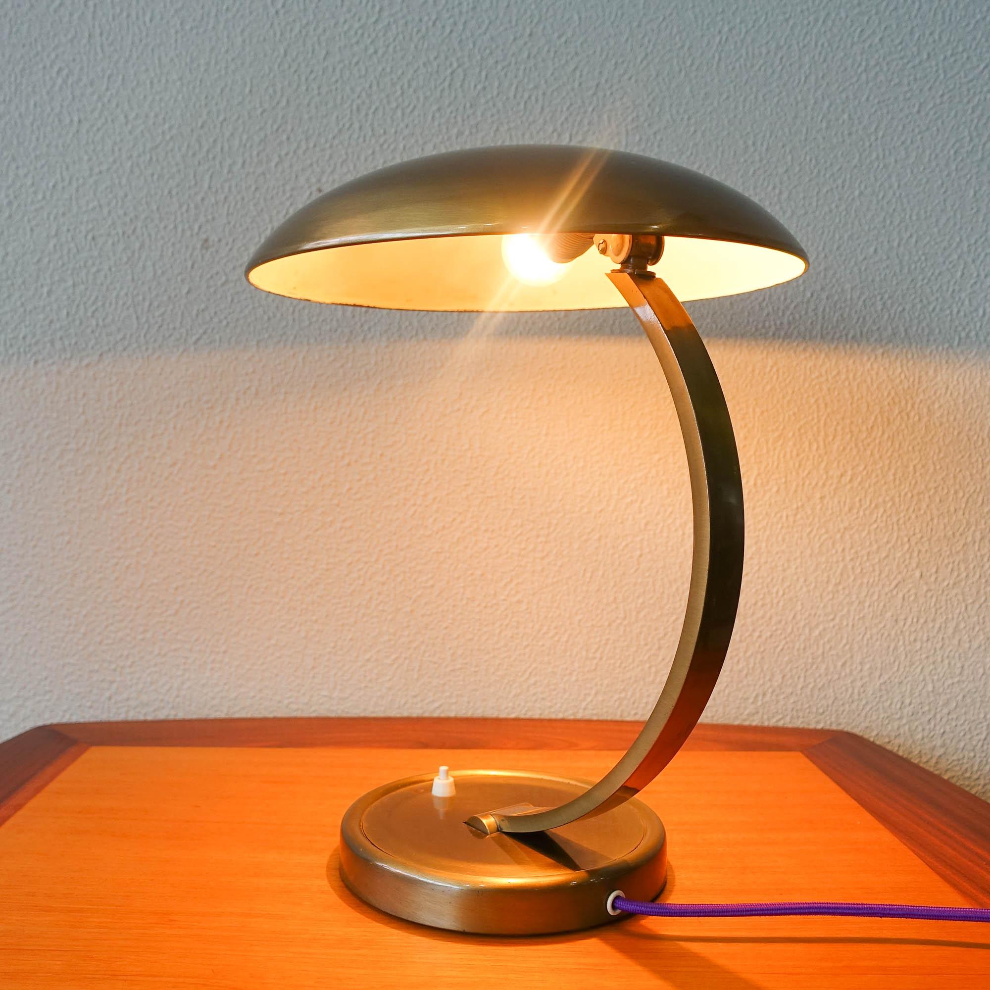 Kaiser Idell Model 6751 Table Lamp by Christian Dell, 1950's 11