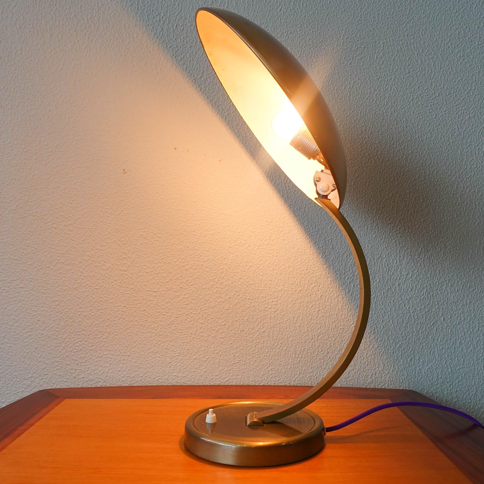 Mid-Century Modern Kaiser Idell Model 6751 Table Lamp by Christian Dell, 1950's