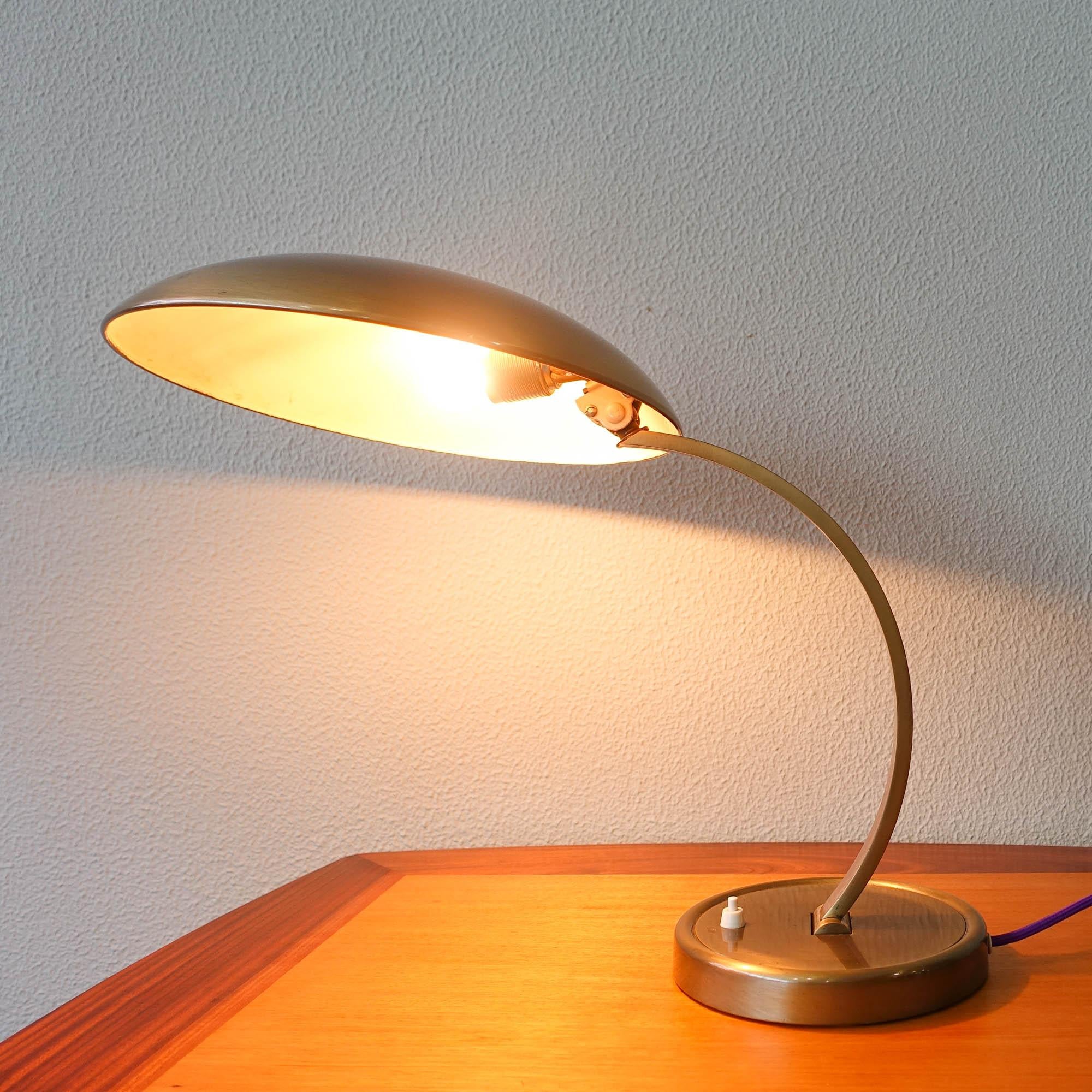 German Kaiser Idell Model 6751 Table Lamp by Christian Dell, 1950's