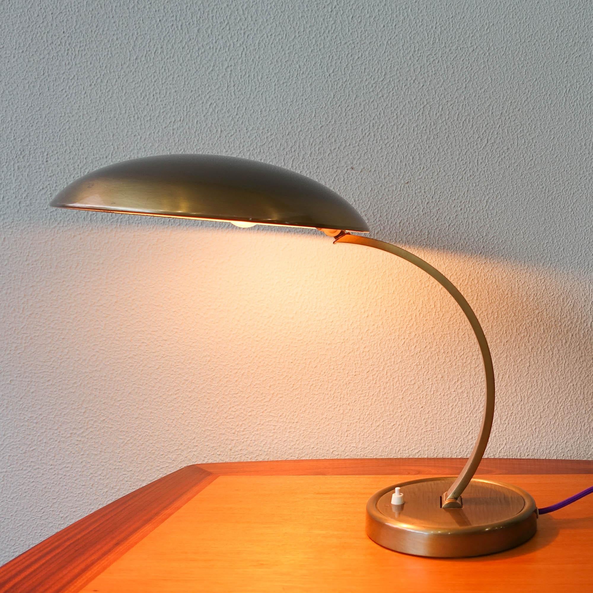Mid-20th Century Kaiser Idell Model 6751 Table Lamp by Christian Dell, 1950's