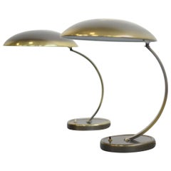 Kaiser Idell Model 6751 Table Lamps, circa 1950s