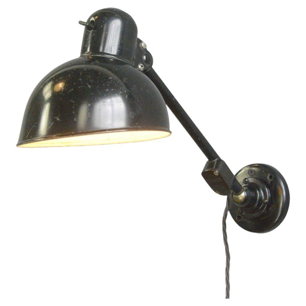 Kaiser Jdell Model 6723 Wall Lamp by Christian Dell