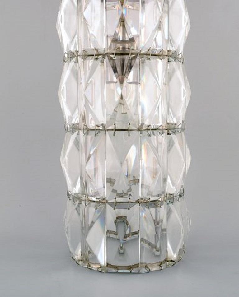 Kaiser Leuchten, Germany, Cylindrical Pendant / Ceiling Lamp, 1960s-1970s In Good Condition For Sale In Copenhagen, DK