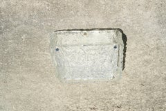 Kaiser leuchten Kaiser flush Mount square Glass chrome Finials, Germany, 1970