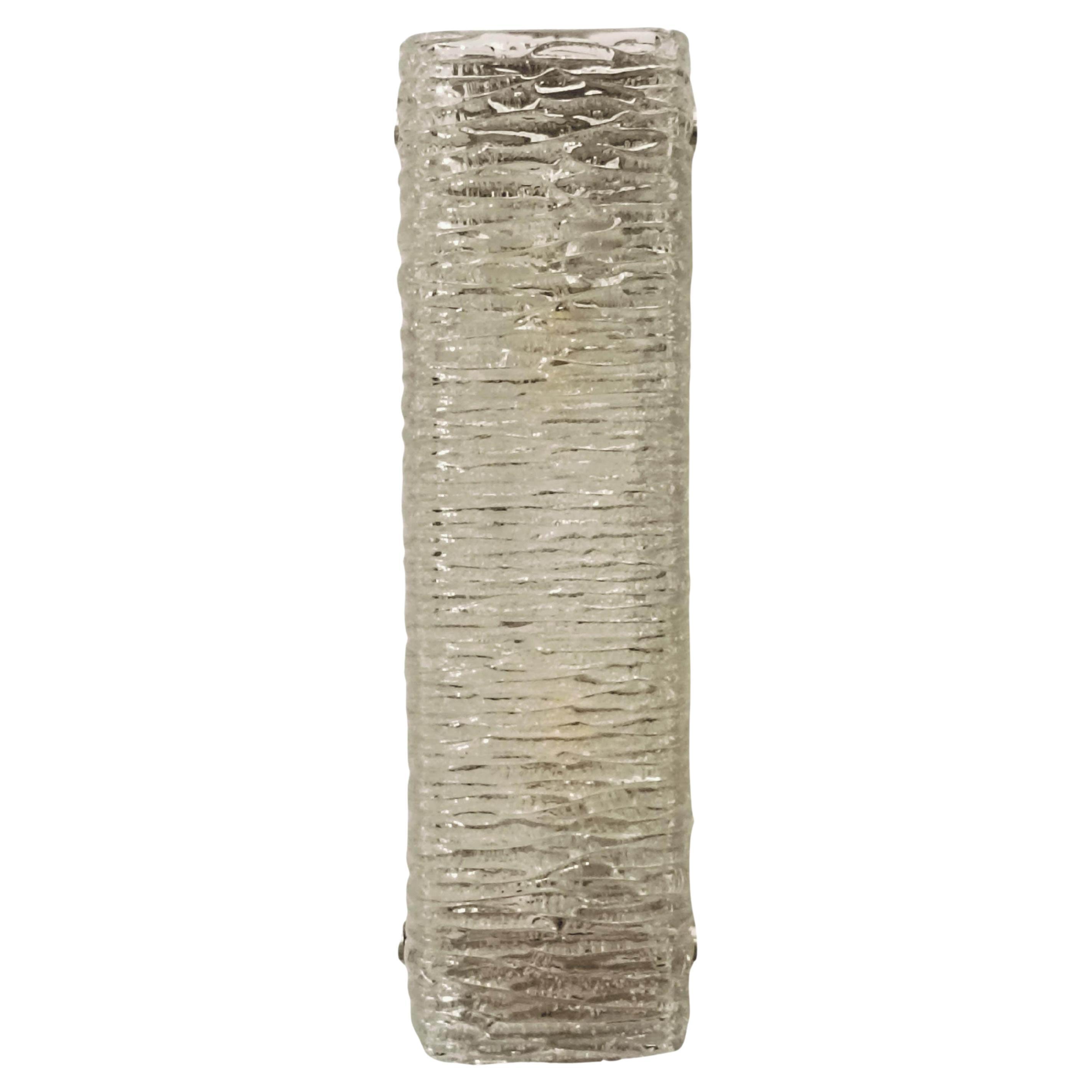 Kaiser Leuchten Murano Glass Wall Lamp, Germany 1970s