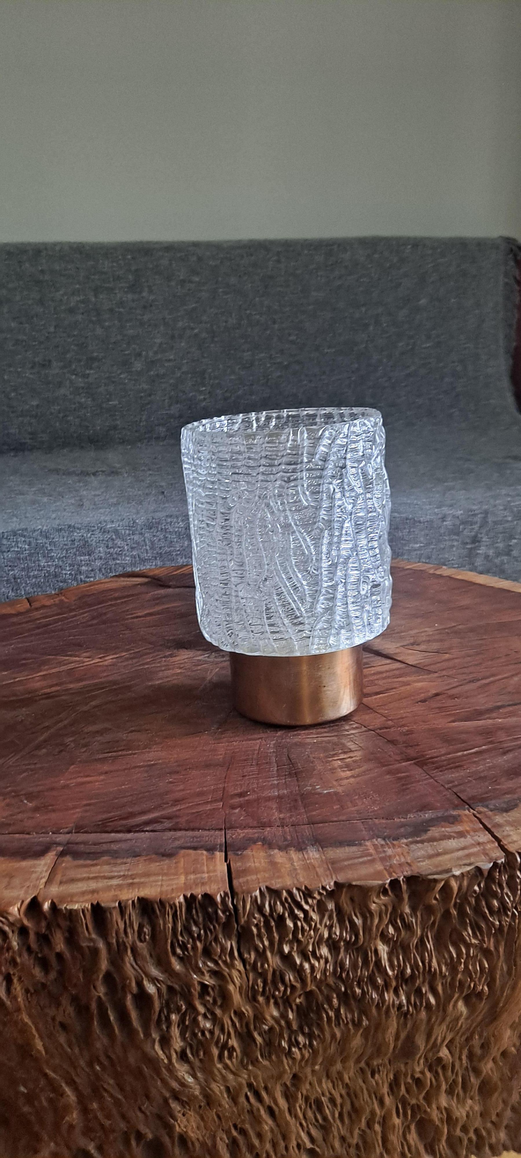 Allemand Lampes de table verre Kaiser Lleuchten en vente