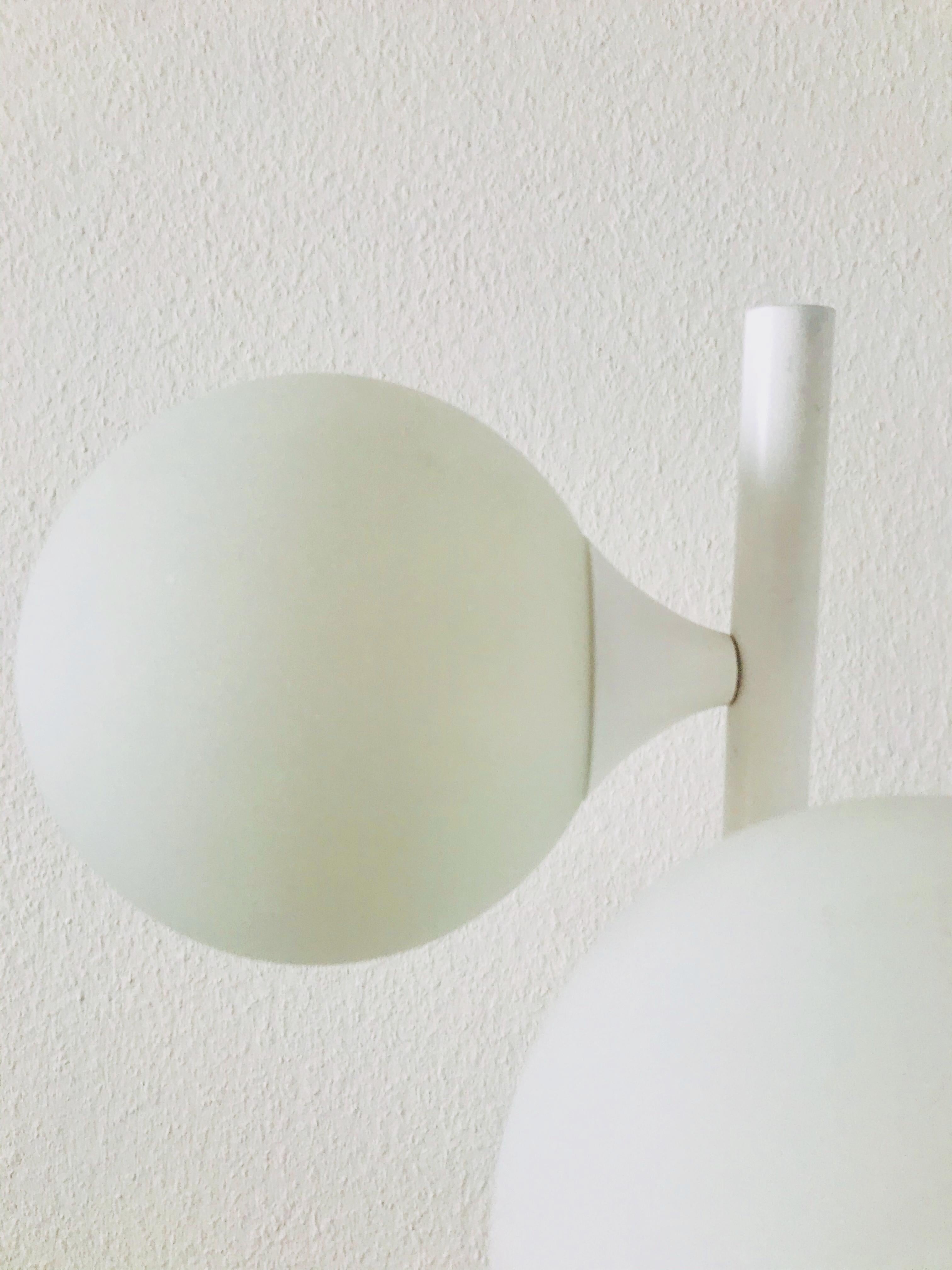 Mid-20th Century Kaiser Midcentury White 7-Arm Space Age Floor Lamp, 1960s, Germany