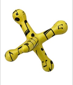 Poppy Yellow Music Notes Jack