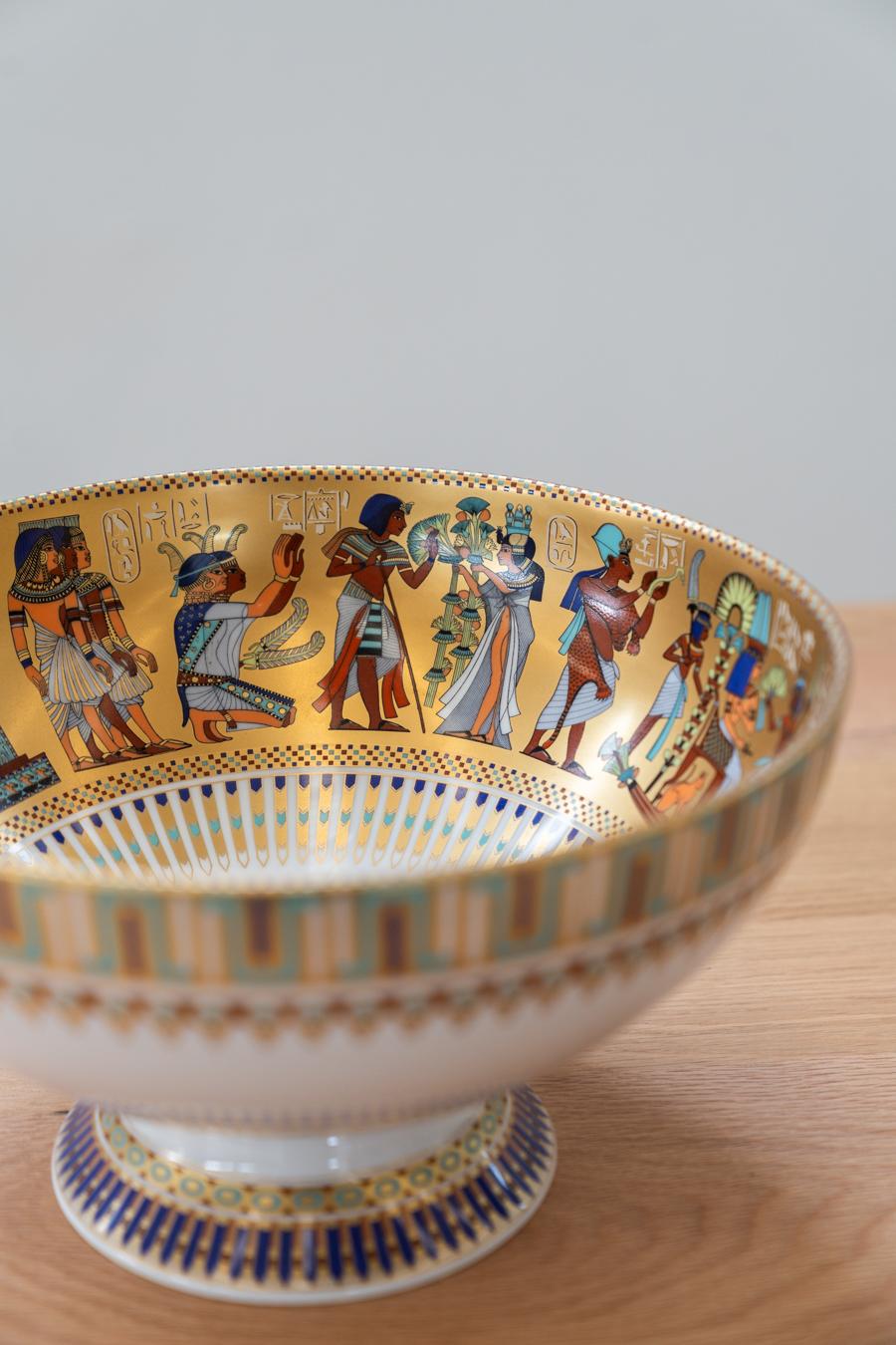 Kaiser „Theben“ Set di 2 vasi in Porcellana, motivo egiziano. im Angebot 5