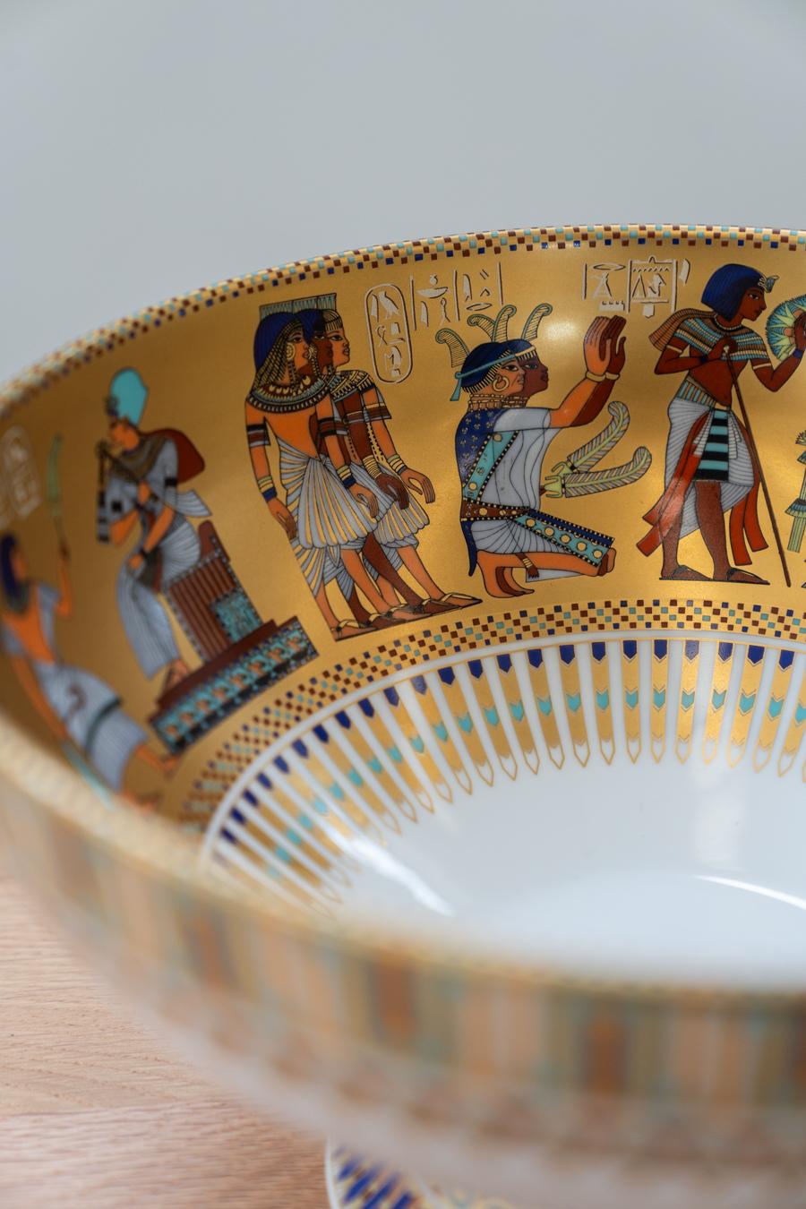 Kaiser „Theben“ Set di 2 vasi in Porcellana, motivo egiziano. im Angebot 7