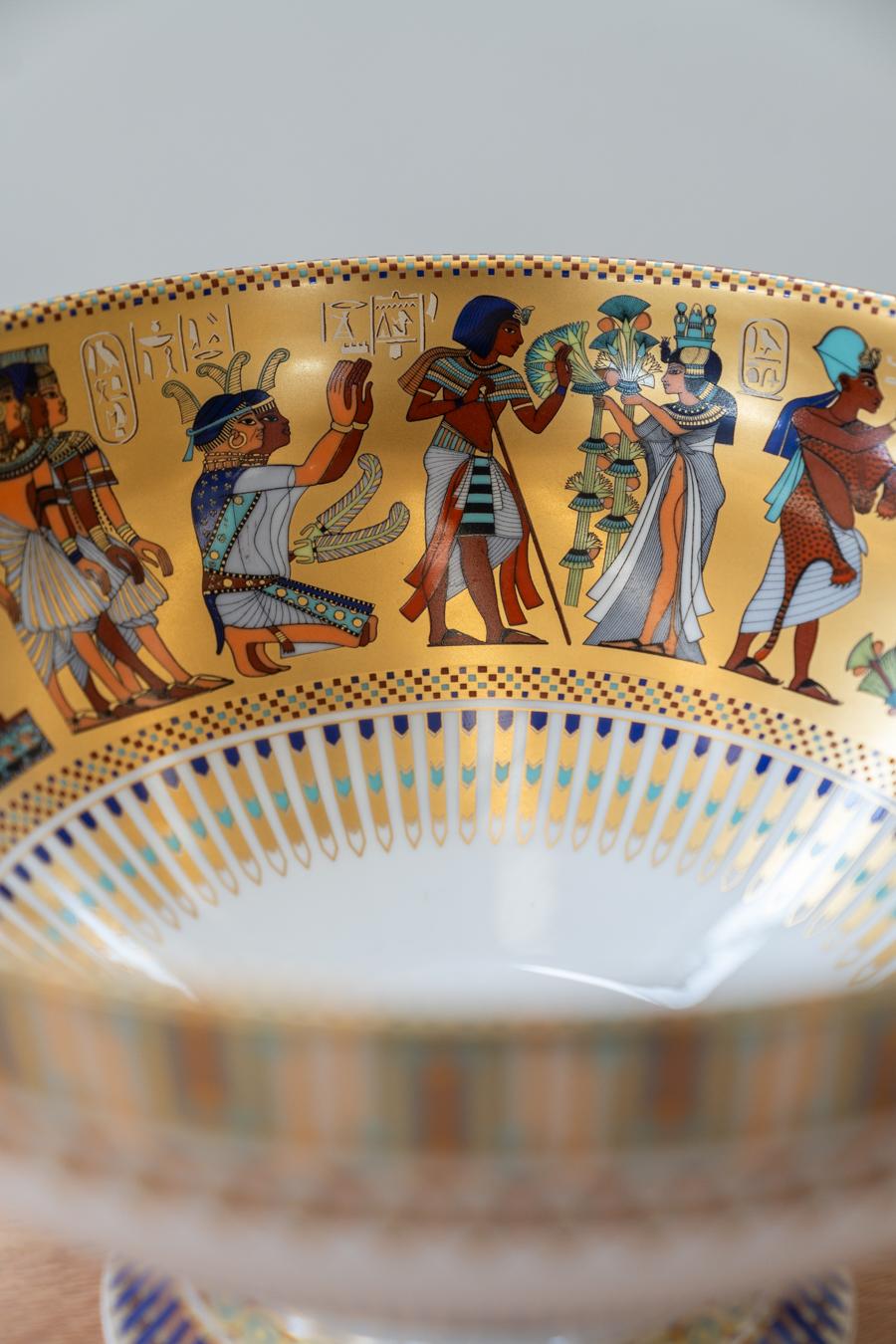 Kaiser „Theben“ Set di 2 vasi in Porcellana, motivo egiziano. im Angebot 9