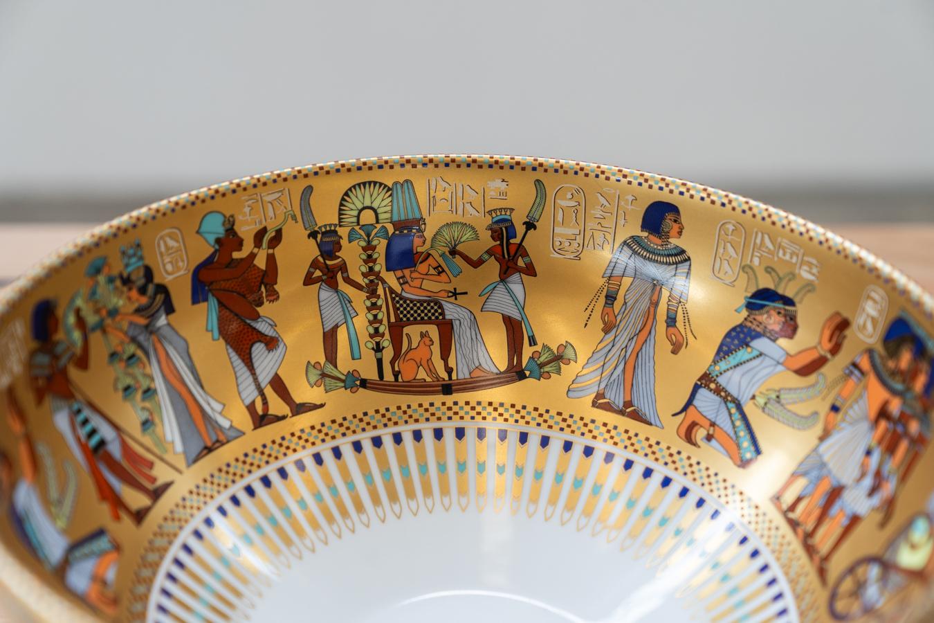 Kaiser „Theben“ Set di 2 vasi in Porcellana, motivo egiziano. im Angebot 3
