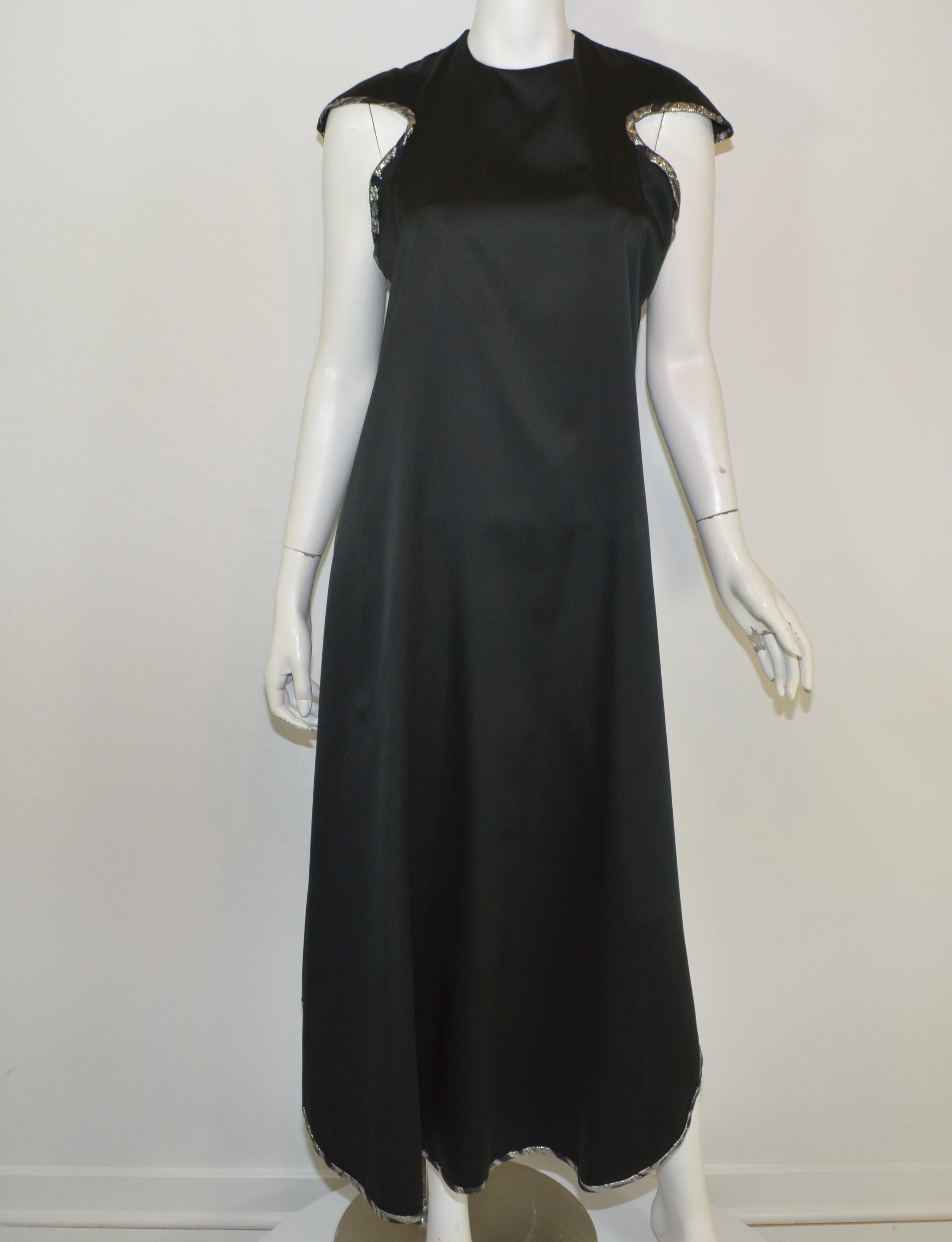 Kaisik Wong “Cobra” Art to Wear Ensemble with Black Dress and Apron, Obiko 1