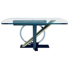 Kaizo Oto for DIA Postmodern Memphis Style Console Table