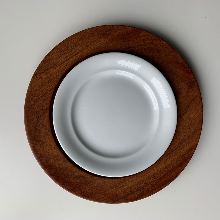 Kay Bojesen Midcentury 12 Teak Serving Dishes For Sale at 1stDibs