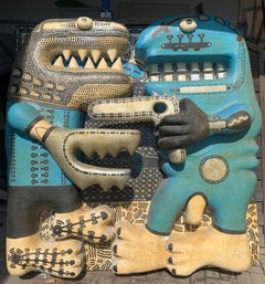 KAJ-FICAJA - Chantal Ficajy & Alexandre Lindström - France -Street Art Sculpture