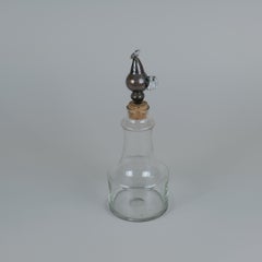 Kaj Franck Blown Glass Rooster Bottle for Nuutajärvi 1963