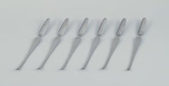 Kaj Franck for Hackman. Set of six "Scandia" lobster forks in stainless steel