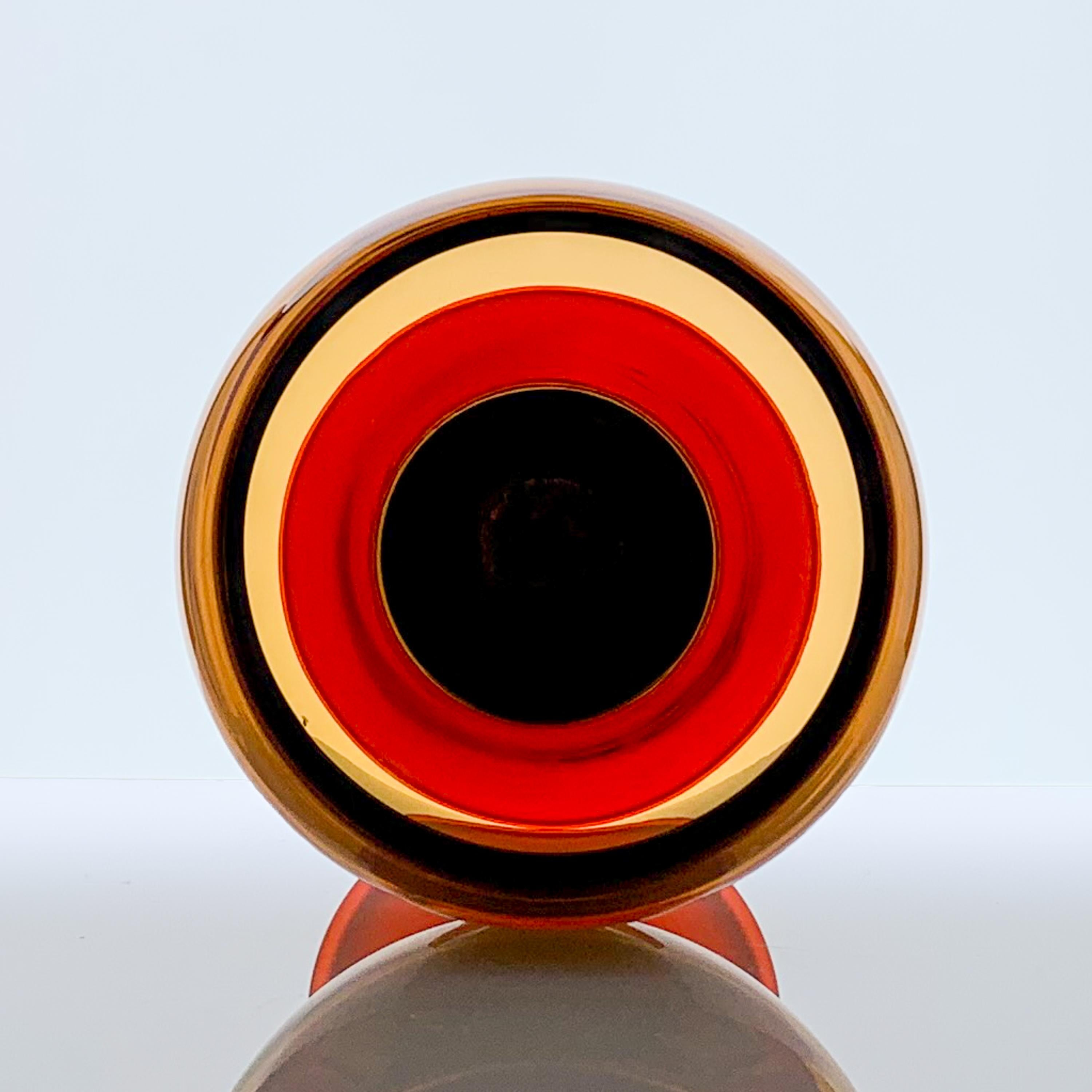 Late 20th Century Kaj Franck Glass Art-Object / Goblet, Model KF539, Nuutajärvi-notsjö, circa 1975