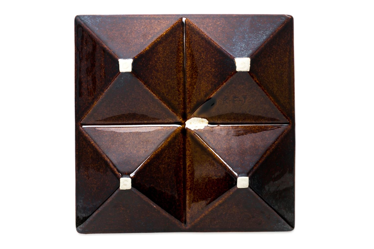Kaj Franck / KF1 HORS D'OEUVRE DISH(BROWN) / Arabia Finland For Sale 1
