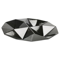 Kaj Franck / KF2 HORS D'OEUVRE DISH(BLACK) / Arabia Finland