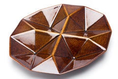 Kaj Franck / KF2 HORS D'OEUVRE DISH(BROWN) / Arabia Finland