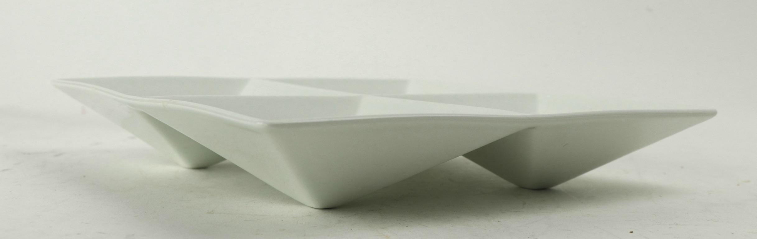 Kaj Franck Origami Tray for Arabia In Excellent Condition For Sale In New York, NY