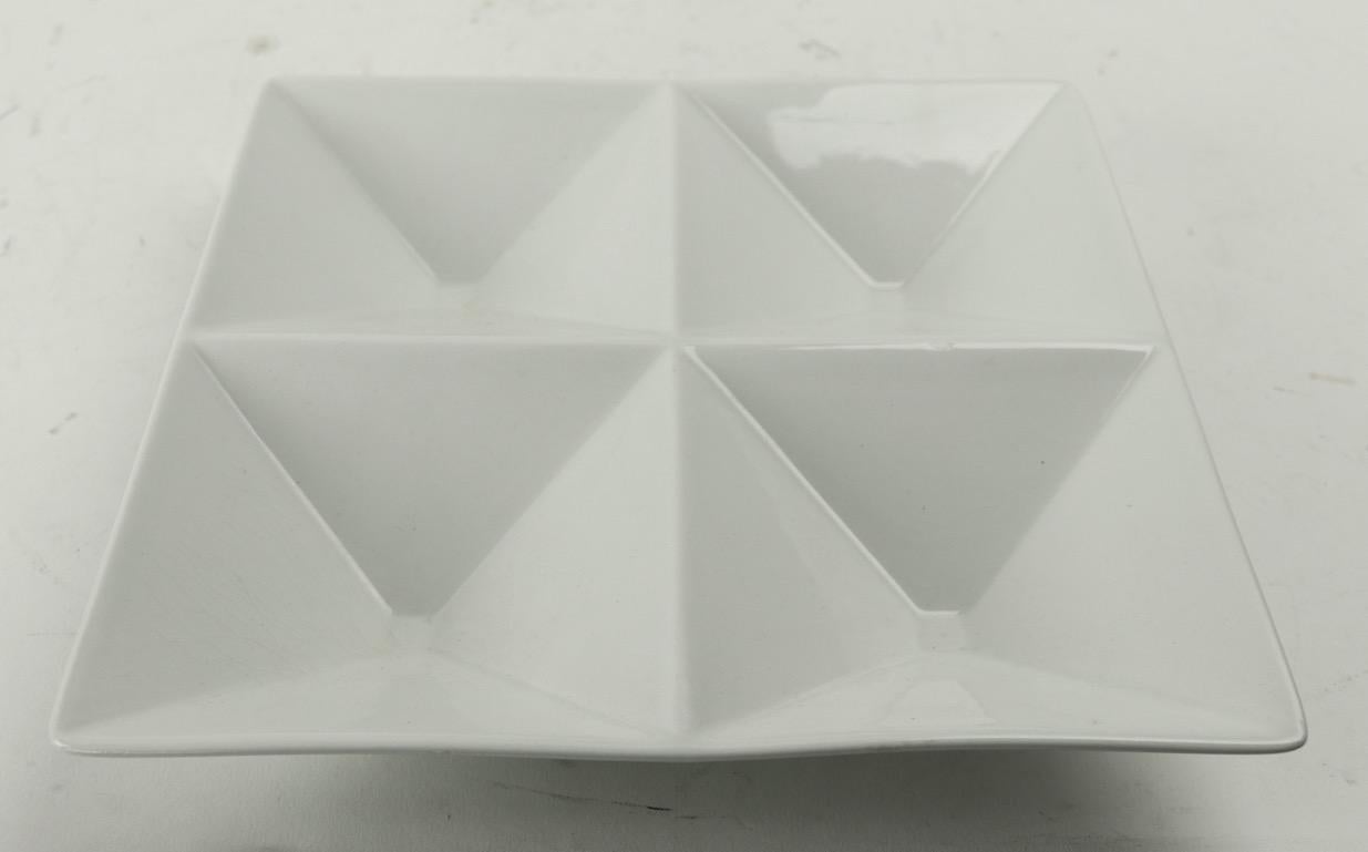 Ceramic Kaj Franck Origami Tray for Arabia For Sale