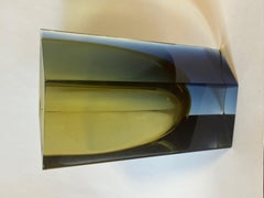 kaj Franck prisma vase crystal glass nuts jar I notsjo Finland 1963