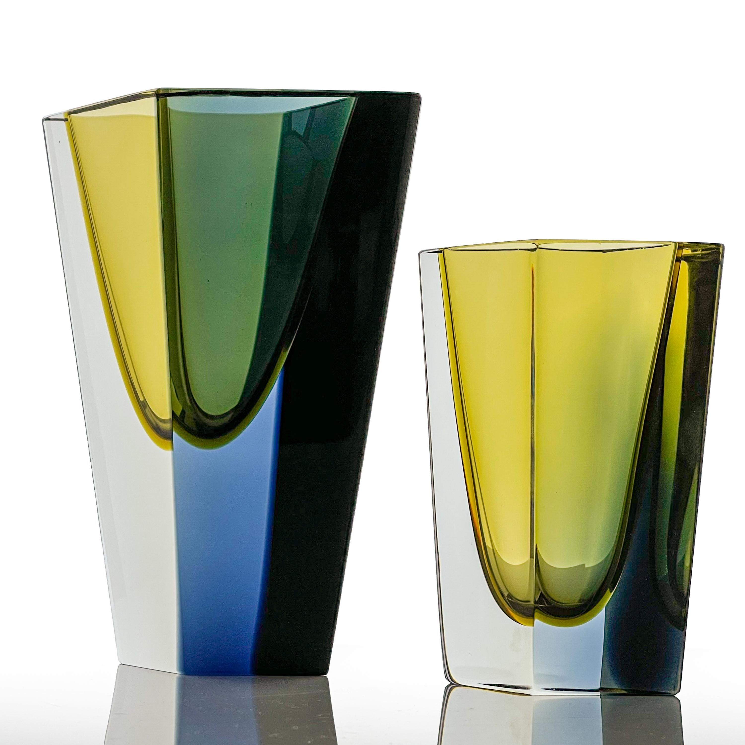 Kaj Franck, two glass Art-Objects 