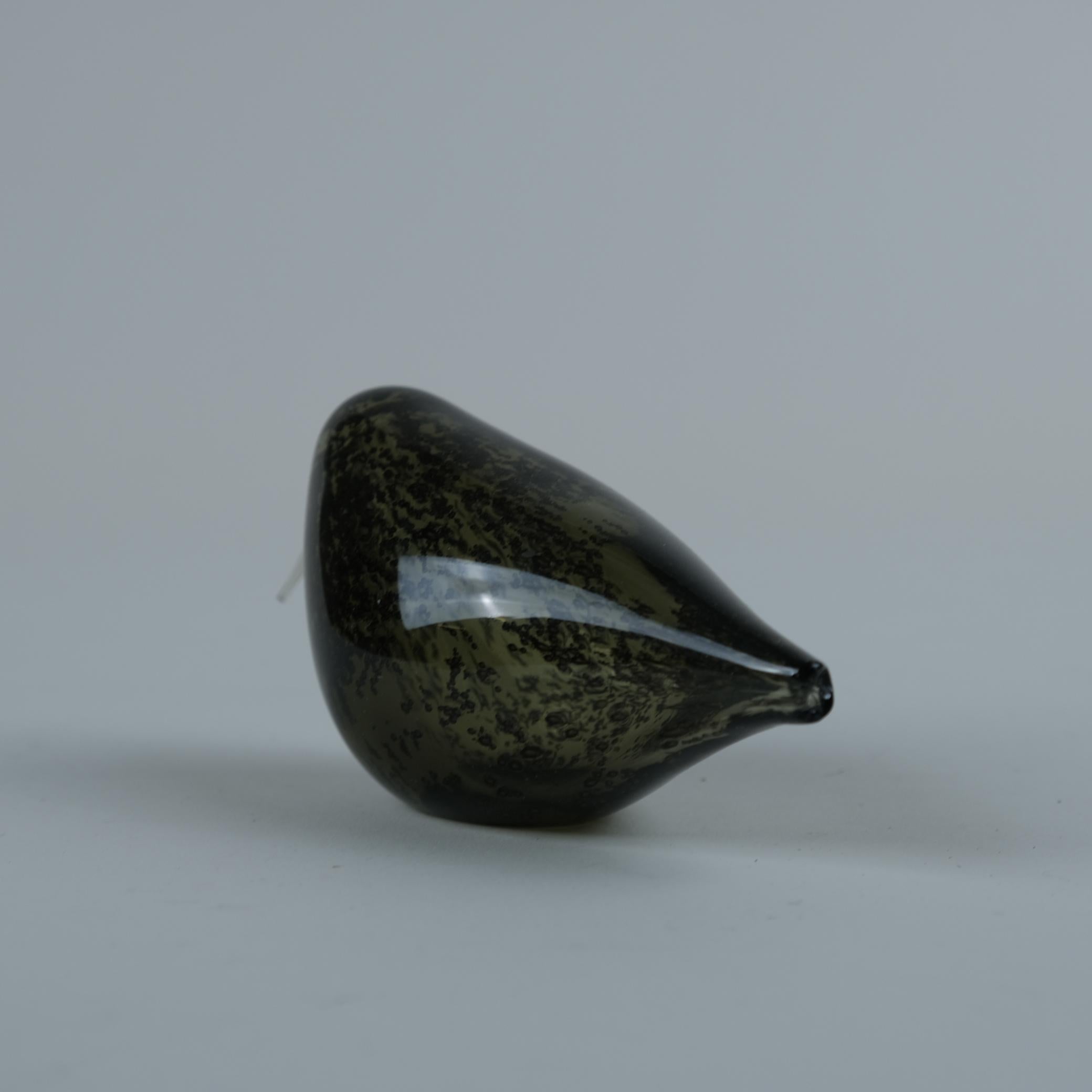 Escultura de vidrio Kaj Franck Woodcock 