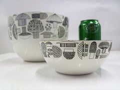 Kaj Frank for Arabia, Finel 4-Enamel Bowl Set Finland, 1960s