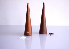 Kaj Frank Mid-century modern teak salt and pepper shaker set