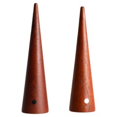 Kaj Frank Mid-century modern teak salt and pepper shaker set