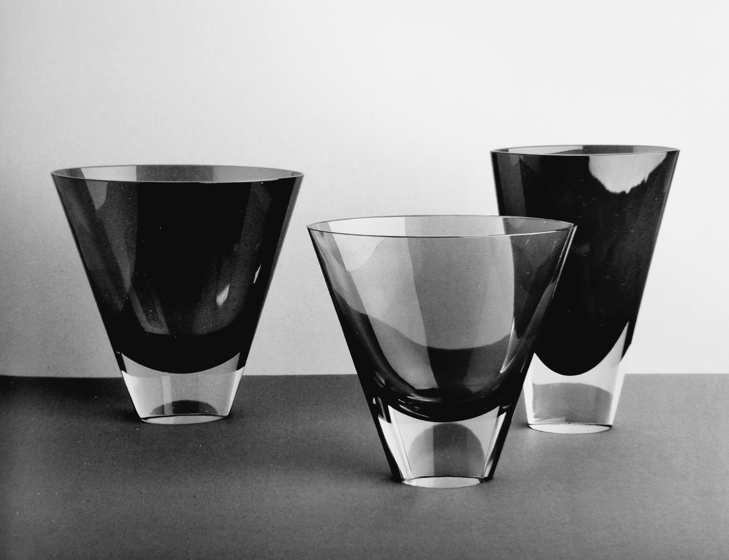 Kaj Franck, Vases bleu et violet modèle KF 234 de 1956 et 1960, Nuutajärvi en vente 2