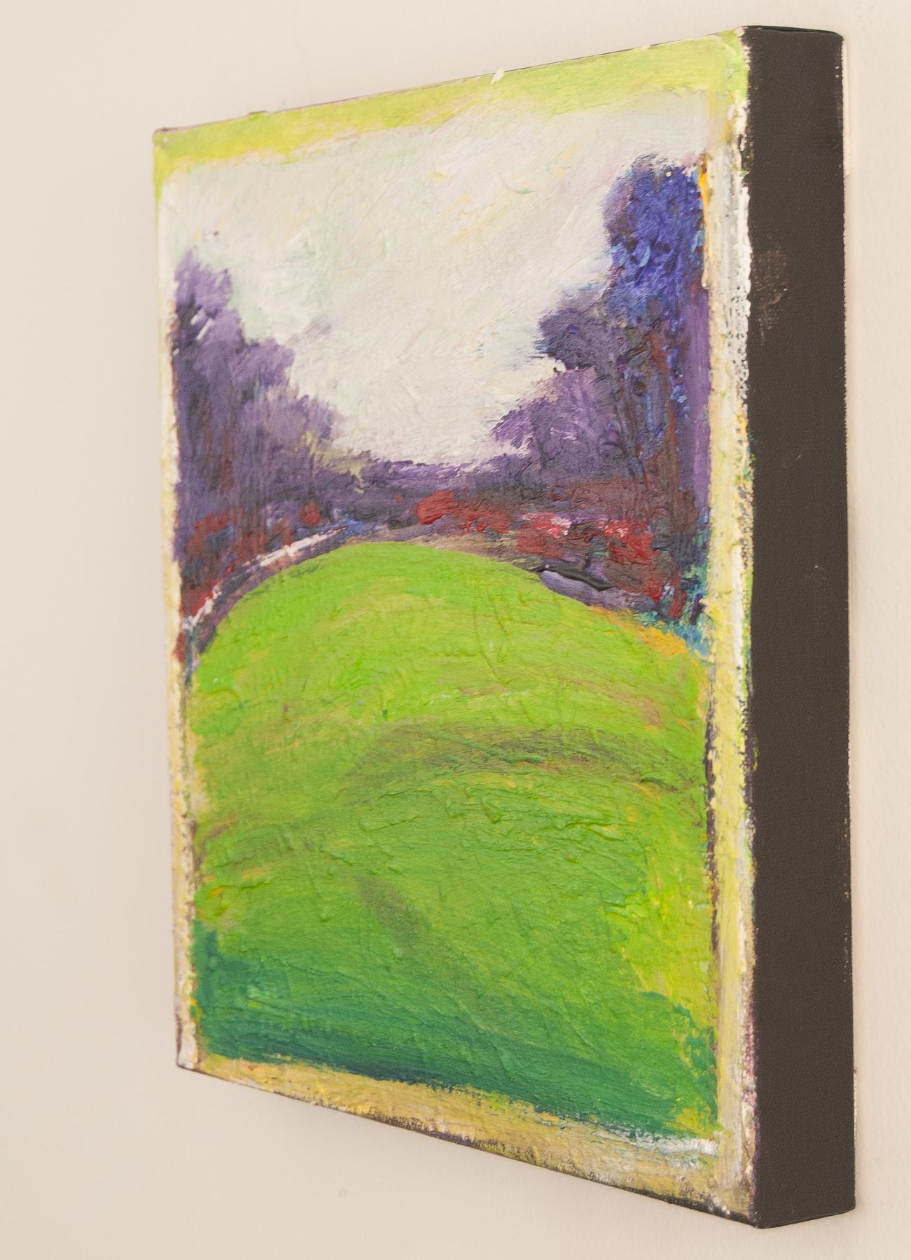 Between the Trees, Abstract Painting For Sale 1