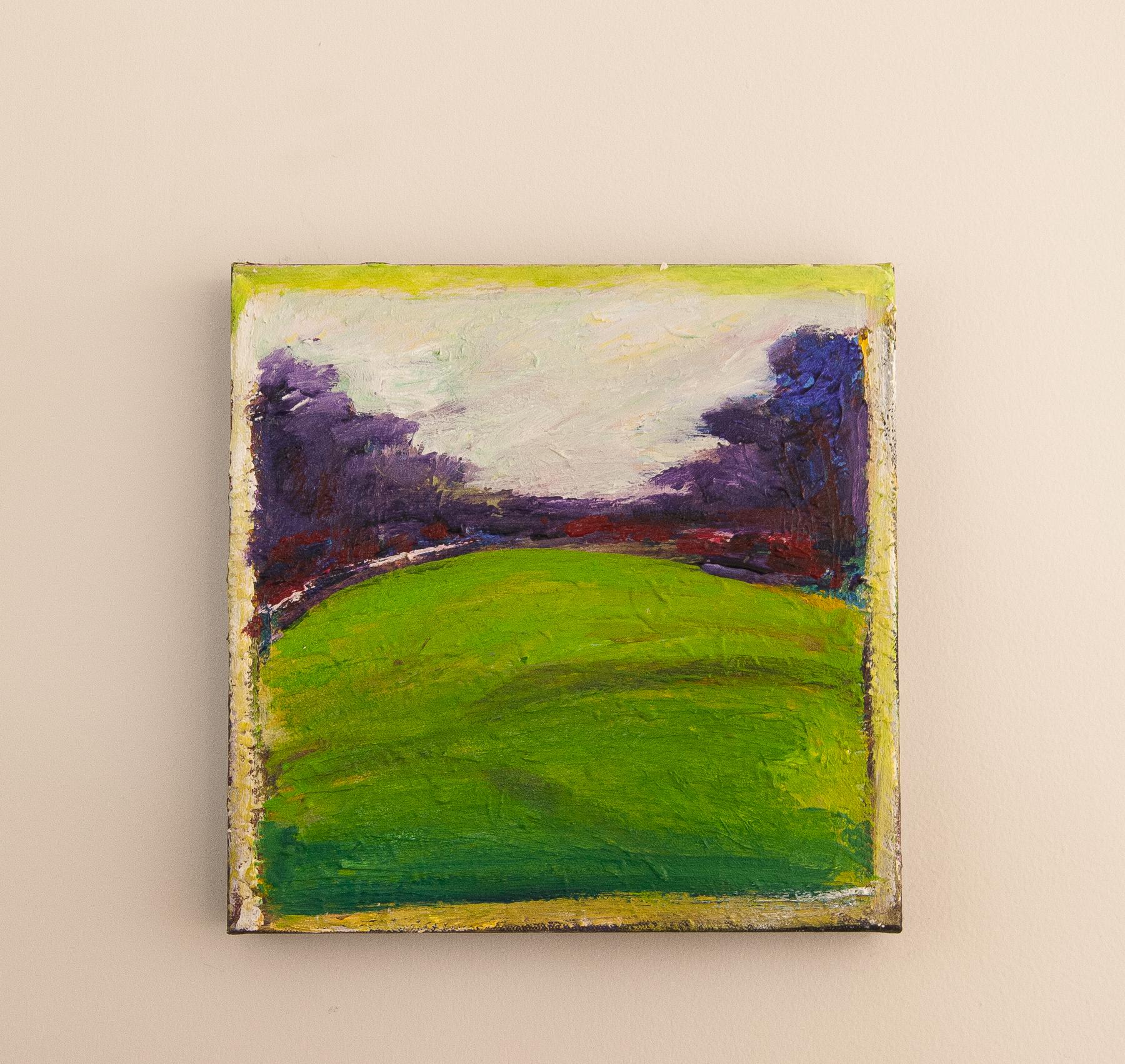 Between the Trees, Abstract Painting For Sale 2