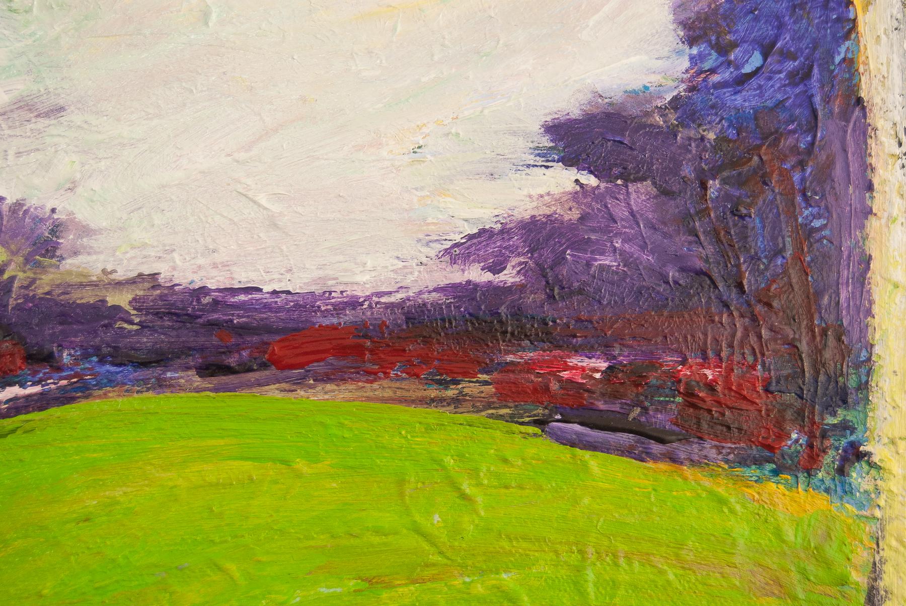 Between the Trees, Abstract Painting For Sale 3