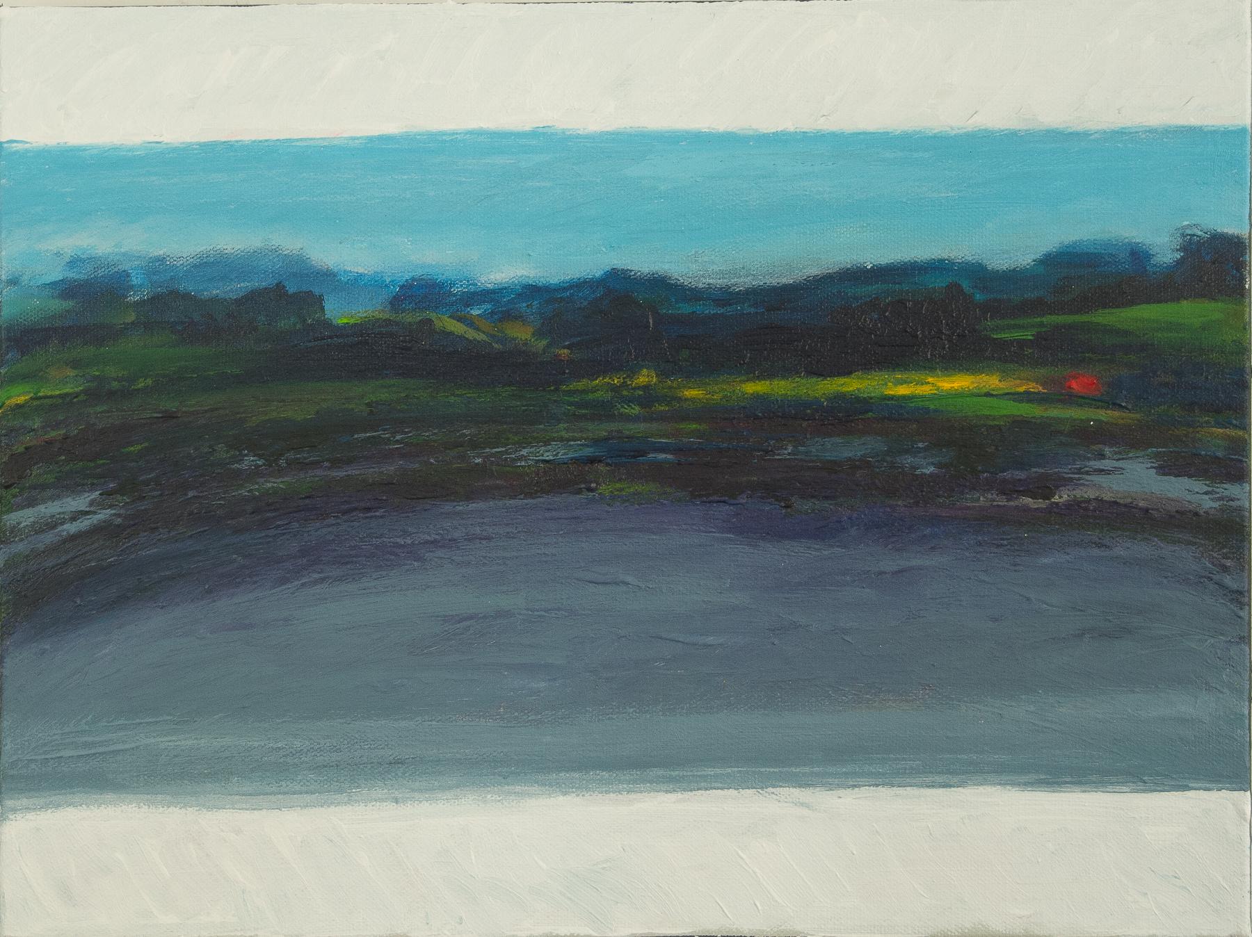 In the Quiet Distance, Abstract Painting