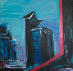 Living on the Edge, peinture abstraite