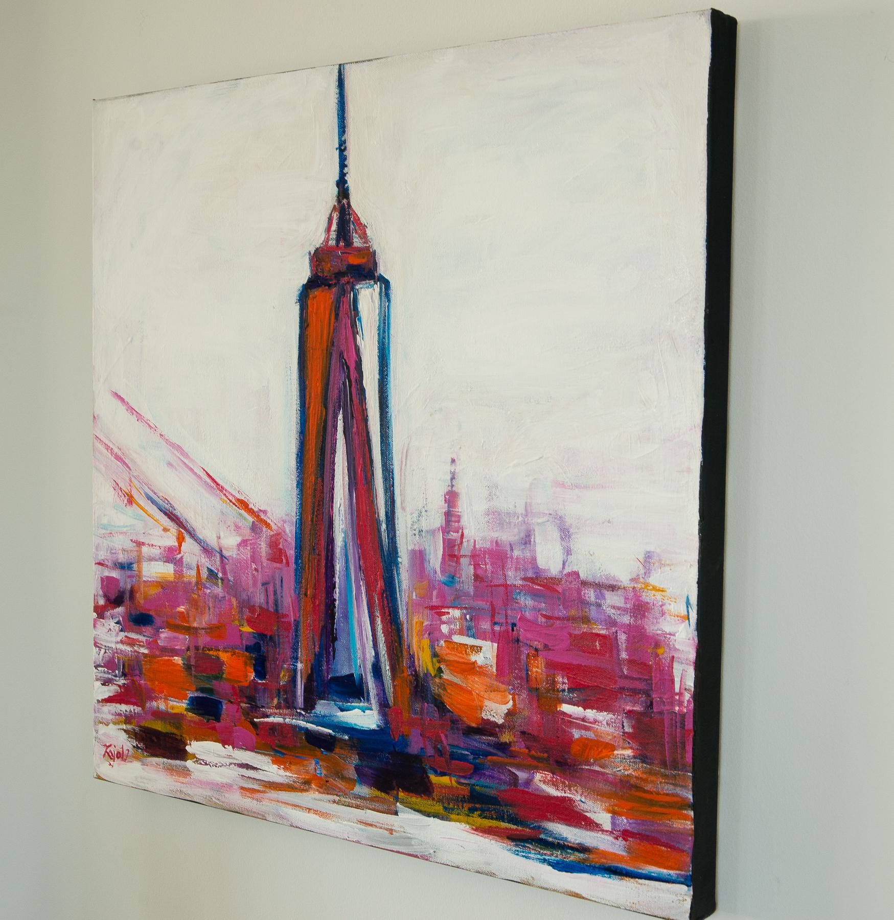 NYC=Libertà, Pittura originale - Painting di Kajal Zaveri
