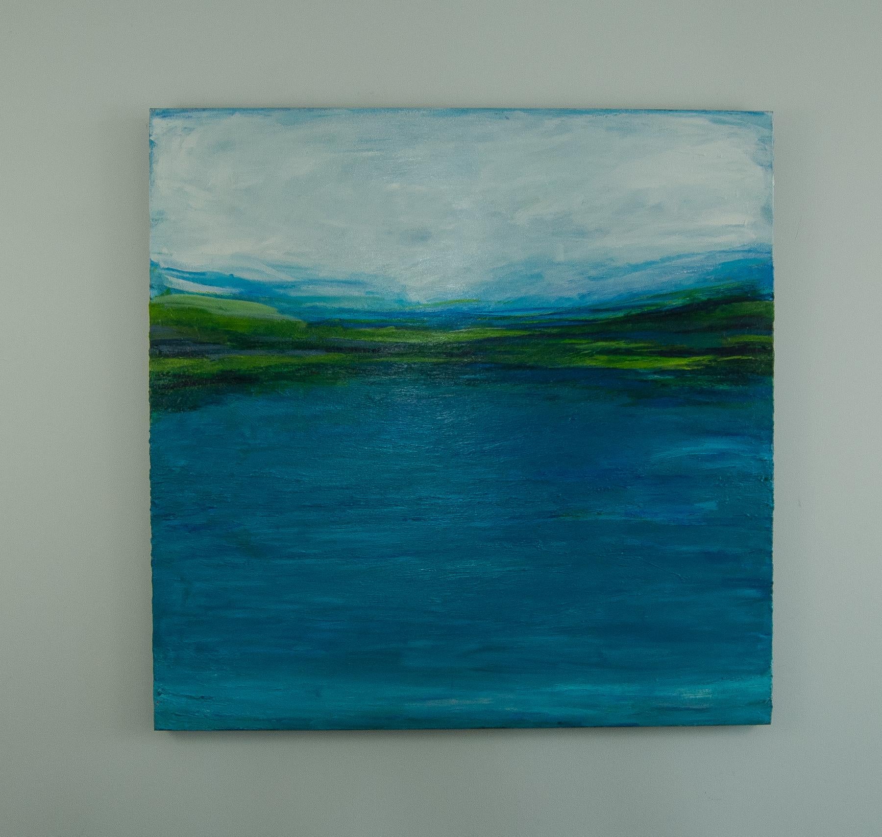 Somewhere Feeling Calm, Abstract Painting im Angebot 2