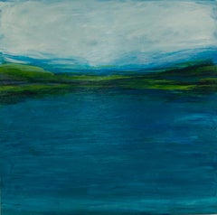 Somewhere Feeling Calm, Abstract Painting