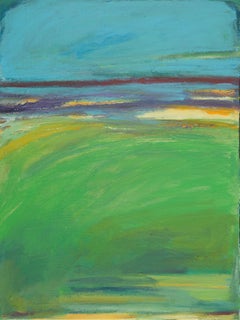 En algún lugar abierto, pintura abstracta