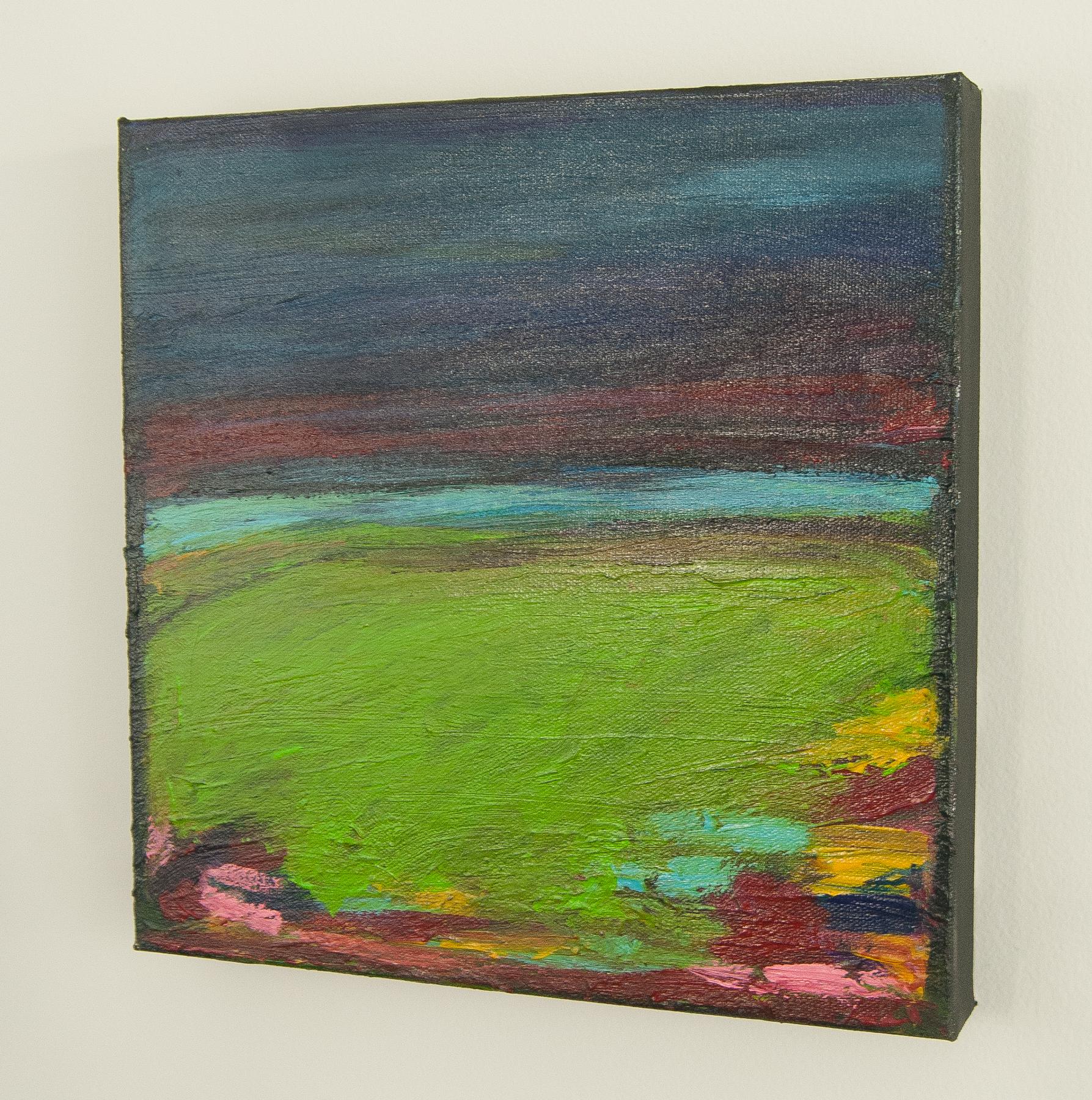 Campo Crepuscular, Pintura Abstracta - Painting de Kajal Zaveri
