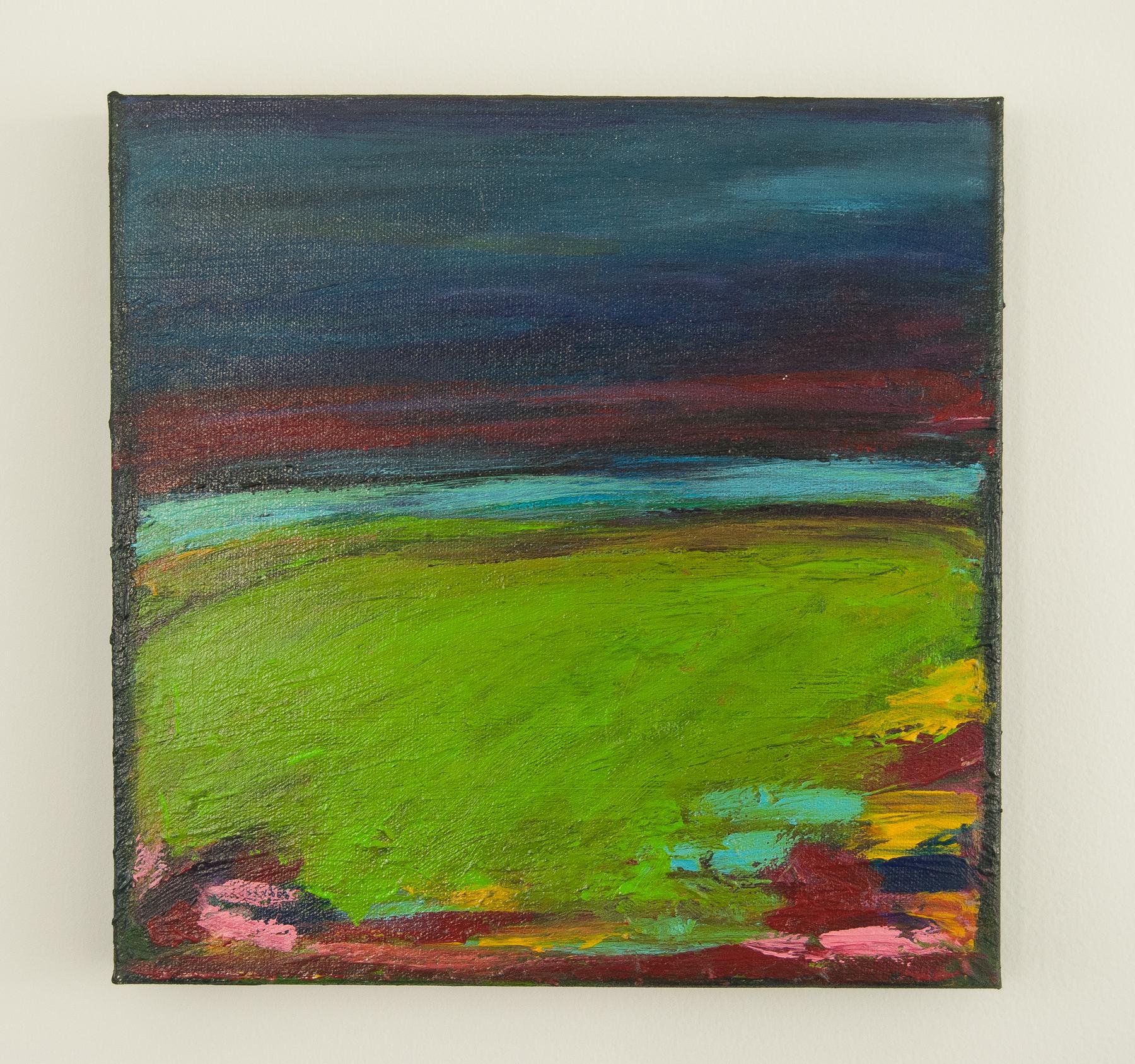 Campo Crepuscular, Pintura Abstracta - Painting Abstracto de Kajal Zaveri