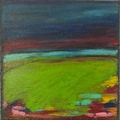 Twilight Field, Abstract Painting
