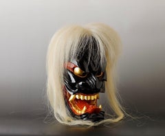 Kajiwara Chiryu Japanese Menburyu Mask Depicting Female Evil Spirit