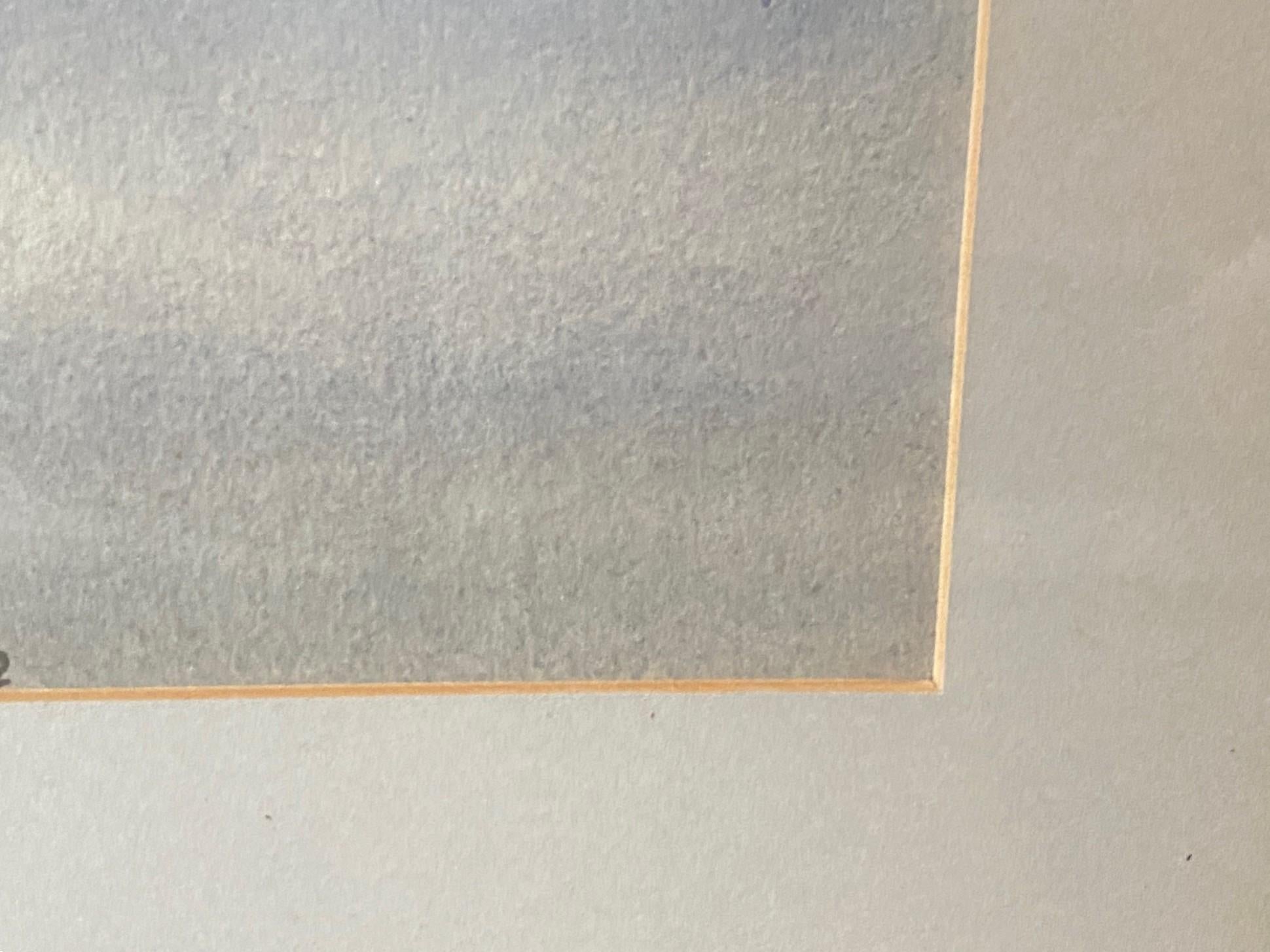 Kakunen Tsuruoka Signed Original Japanese Watercolor Painting of Mount Fuji 1927 im Angebot 4