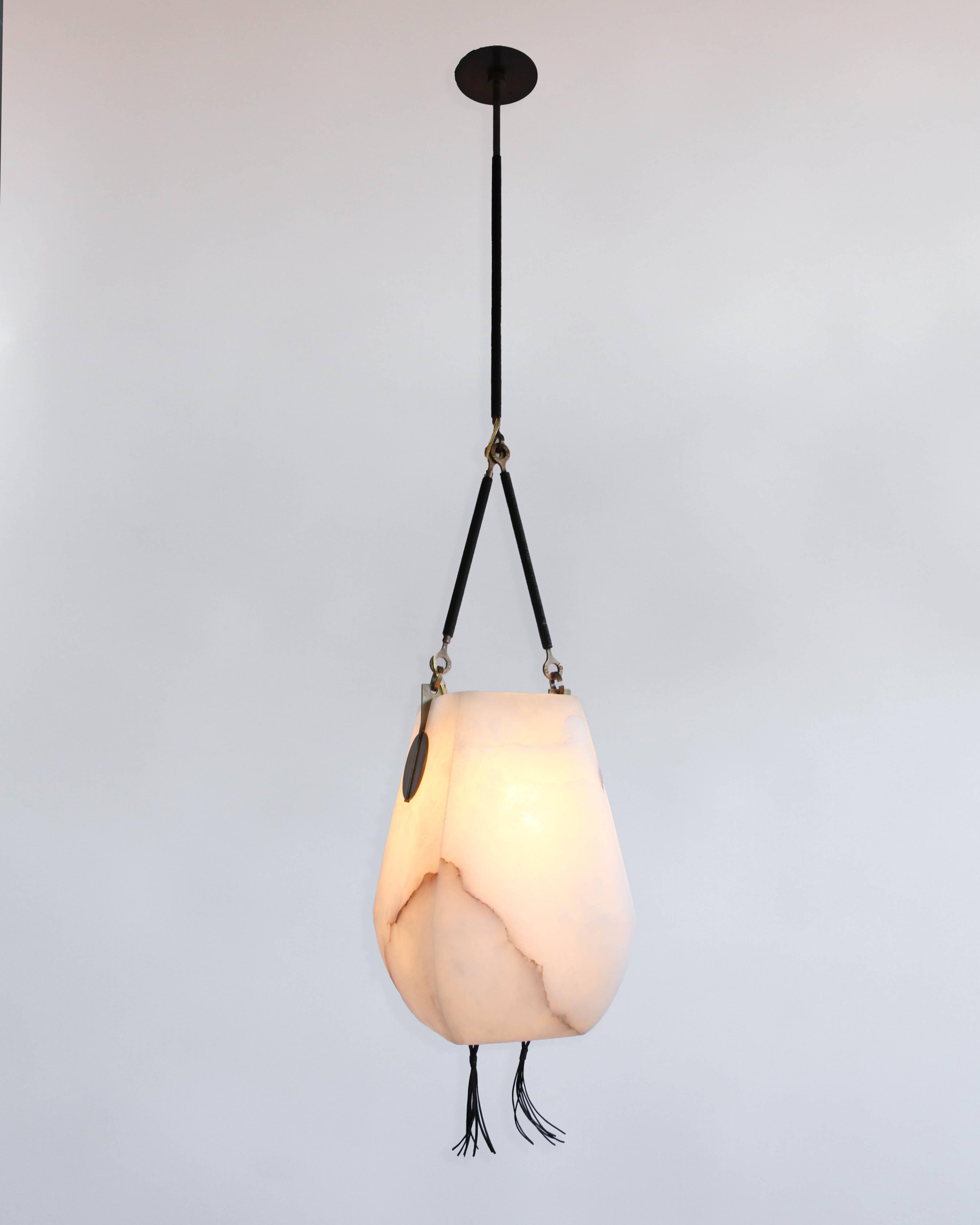 American Kalathi Lantern by M.Fisher x Remains Lighting Co. For Sale